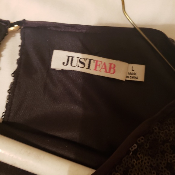 Black Sequin Dress - Picture 3 of 4